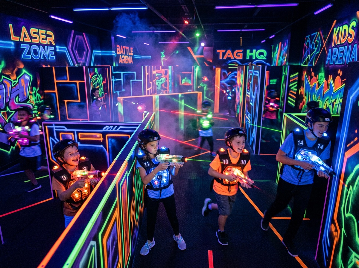 Laser Tag para niños y jóvenes