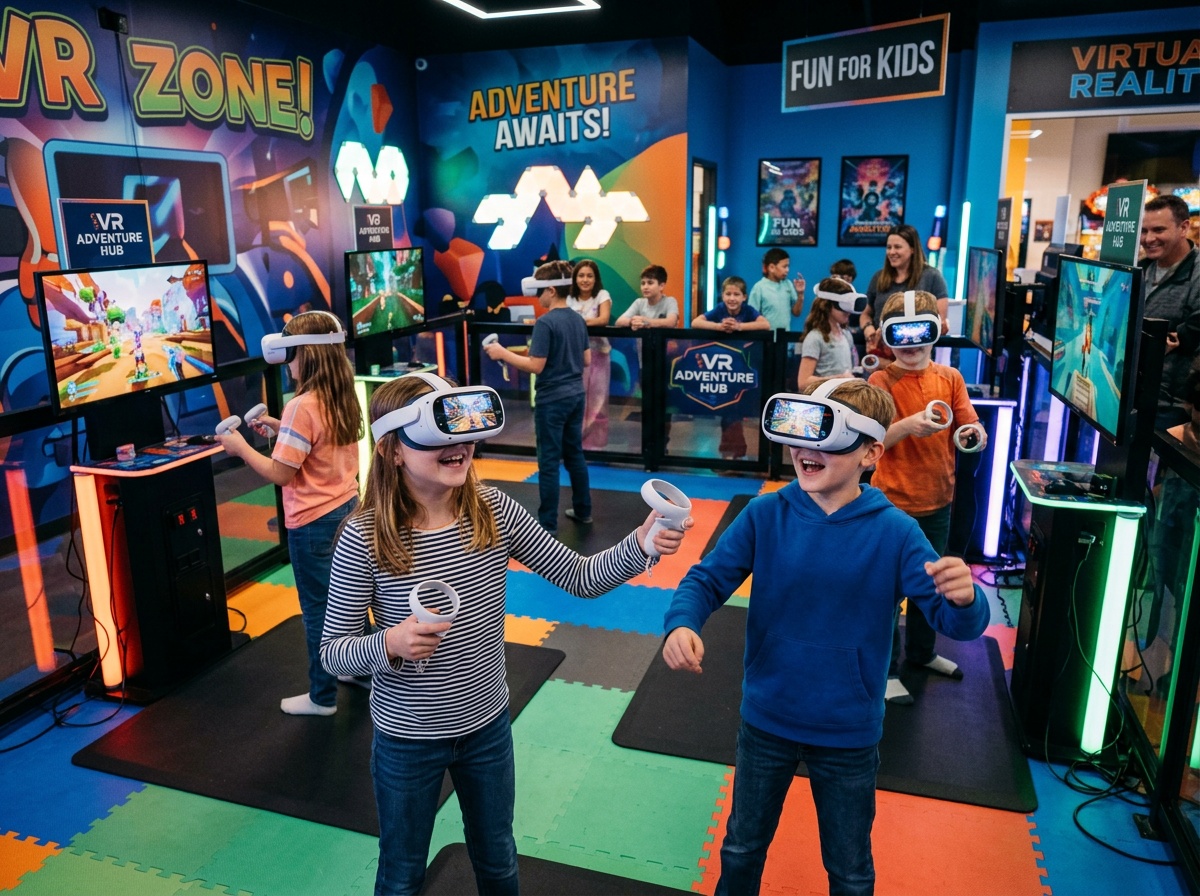 Zona de Realidad Virtual para niños